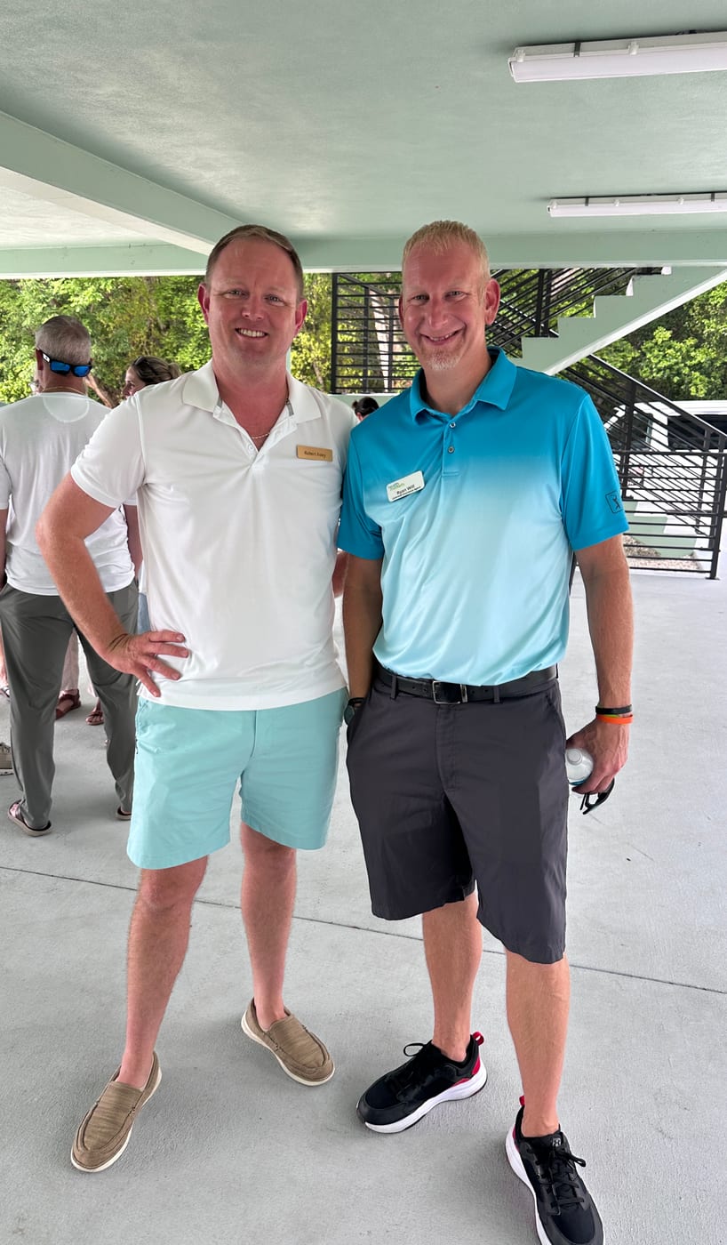 Robert & Ryan at the Islamorada Chamber Event