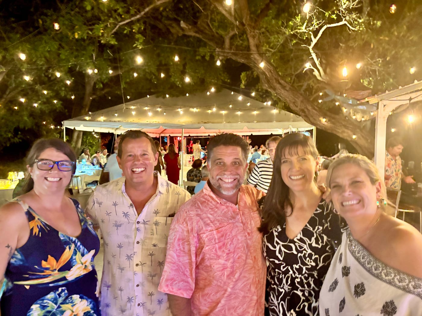 Kirrin, Ben, Rafael, Monica & Erin at the Florida Keys Children's Shelter 'Anchors of Hope' Fundraiser